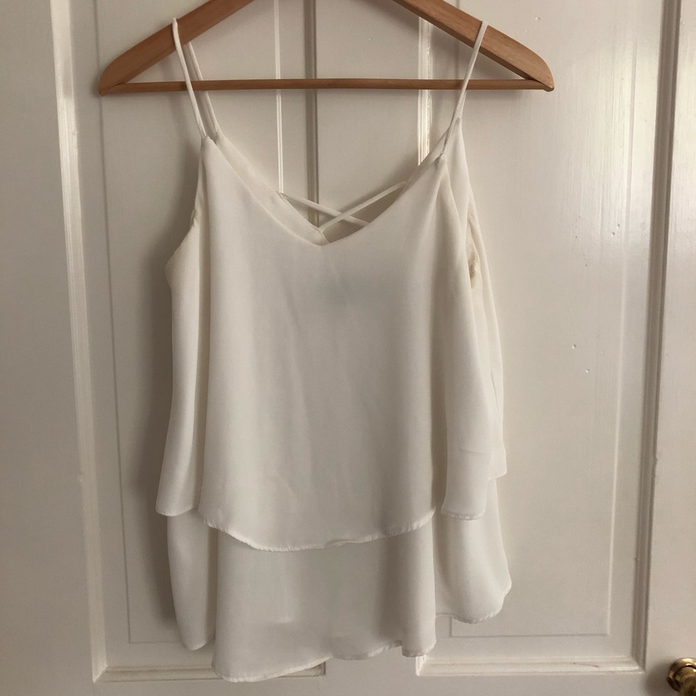 White tank top